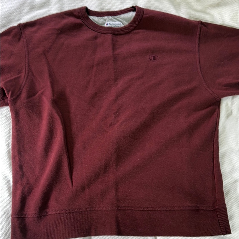 Champion Burgundy Crewneck